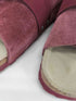 ビルケンシュトック BIRKENSTOCK kyoto maroon ベロアレザー ストラップサンダル レディース JPN:24.5