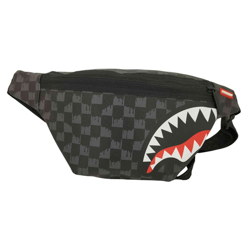 Sprayground シャークマウス モノグラム ボディバッグ ポーチ streer メンズ