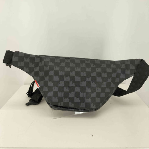 Sprayground シャークマウス モノグラム ボディバッグ ポーチ streer メンズ
