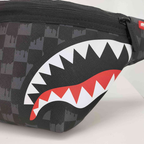 Sprayground シャークマウス モノグラム ボディバッグ ポーチ streer メンズ