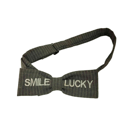 A Love Movement SMILE LUCKY 刺繍 蝶 ネクタイ メンズ