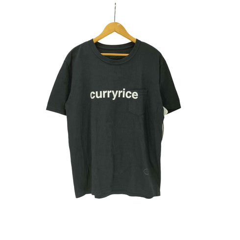 タンタン TANGTANG curry rice 両面 プリント ポケット Tシャツ メンズ JPN:L