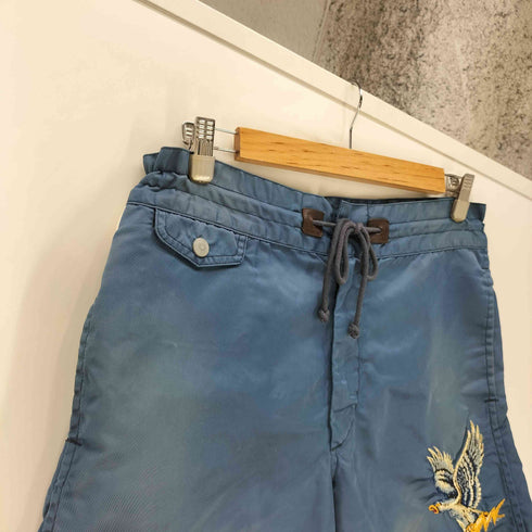 ダブルアールエルラルフローレン RRL RALPH LAUREN SOUVENIR EMBROIDERED SHORTS スーベニア エンブロイダリー 水陸両用 ショート パンツ ショーツ メンズ 31