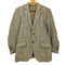 ハケットロンドン hackett london HBONE CHECK JKT Robert NOBLE 生地 シルク リネン ヘリンボーン チェック 2B テーラードジャケット メンズ UK:38