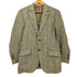 ハケットロンドン hackett london HBONE CHECK JKT Robert NOBLE 生地 シルク リネン ヘリンボーン チェック 2B テーラードジャケット メンズ UK:38