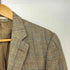 ハケットロンドン hackett london HBONE CHECK JKT Robert NOBLE 生地 シルク リネン ヘリンボーン チェック 2B テーラードジャケット メンズ UK:38