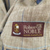 ハケットロンドン hackett london HBONE CHECK JKT Robert NOBLE 生地 シルク リネン ヘリンボーン チェック 2B テーラードジャケット メンズ UK:38