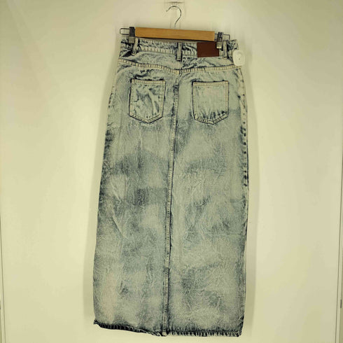 ジーナシス JEANASIS フロントスリットデニムナロースカート レディース JPN:M