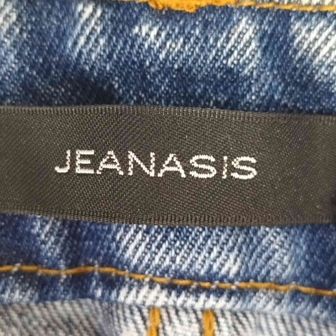 ジーナシス JEANASIS フロントスリットデニムナロースカート レディース JPN:M