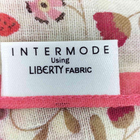 リバティ LIBERTY INTERMODE 苺 花柄 ストール レディース