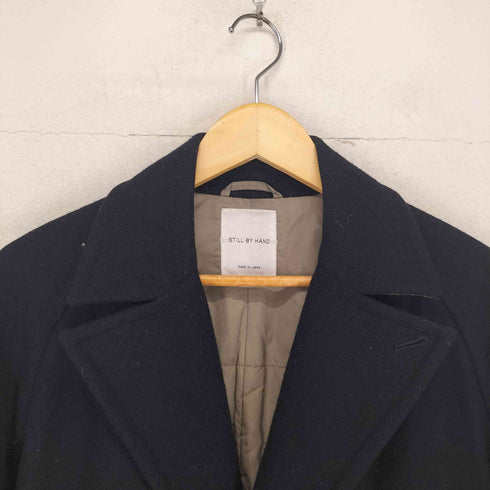 スティルバイハンド STILL BY HAND 英国羊毛ツイードコート Thinsulate メンズ 46