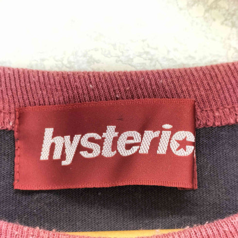 ヒステリック HYSTERIC ROAD STARプリント ラグラン S/S Tシャツ メンズ F
