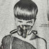 ide homme グラフィックプリント L/S Tシャツ メンズ