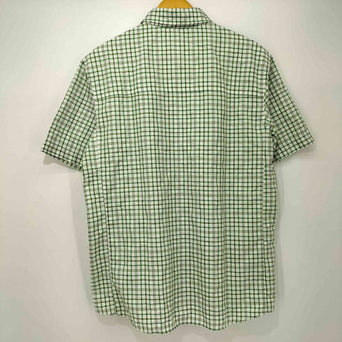 バーグハウス berghaus ナイロン チェック S/S シャツ メンズ import:L