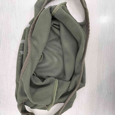 アーペーセー A.P.C. ロゴプリント メッシュ トートバッグ レディース