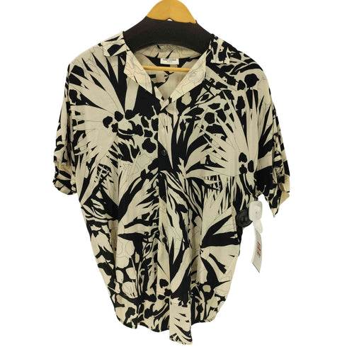 サンローランパリ SAINT LAURENT PARIS 19SS ジャングルプリント半袖シャツ メンズ 37