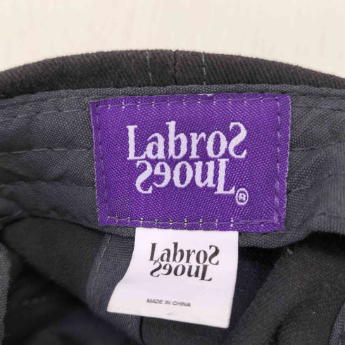 ラブロス LABROS 刺繍デザイン6パネルキャップ メンズ
