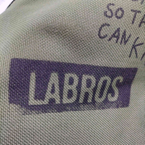 ラブロス LABROS メッセージプリントバックパック メンズ