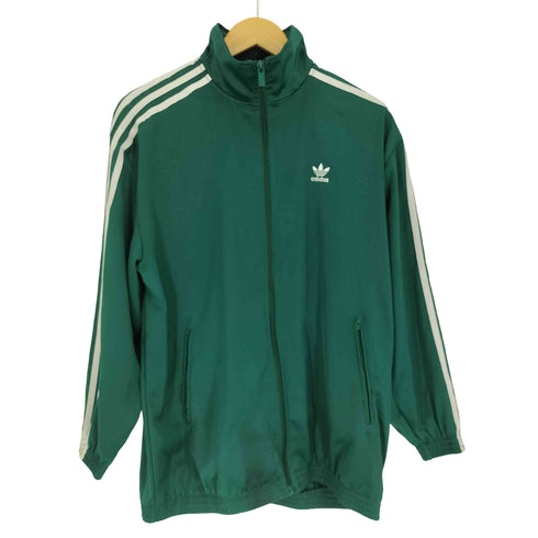 アディダスオリジナルス adidas Originals ルーズ サテン トラックトップ トラックジャケット ジャージ レディース JPN:L