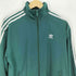 アディダスオリジナルス adidas Originals ルーズ サテン トラックトップ トラックジャケット ジャージ レディース JPN:L