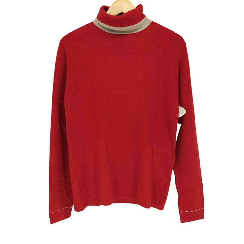 ゴルチエオムオブジェ GAULTIER HOMME objet cashmere&silk シルクカシミア タートルネックニット メンズ FREE