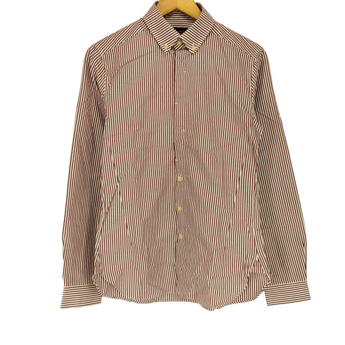 AUTHENTIC MOTEL MADE IN JAPAN 比翼 ストライプBDシャツ domestic メンズ 0