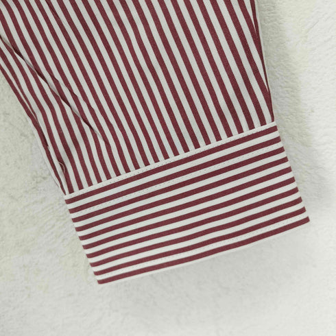 AUTHENTIC MOTEL MADE IN JAPAN 比翼 ストライプBDシャツ domestic メンズ 0