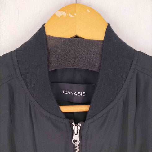 ジーナシス JEANASIS MA-1 ジップアップジャケット レディース FREE