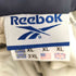 リーボック Reebok 90-00s ロゴ刺繍 比翼ジップ フーデット ナイロンジャケット 裾ドローコード メンズ import:XL
