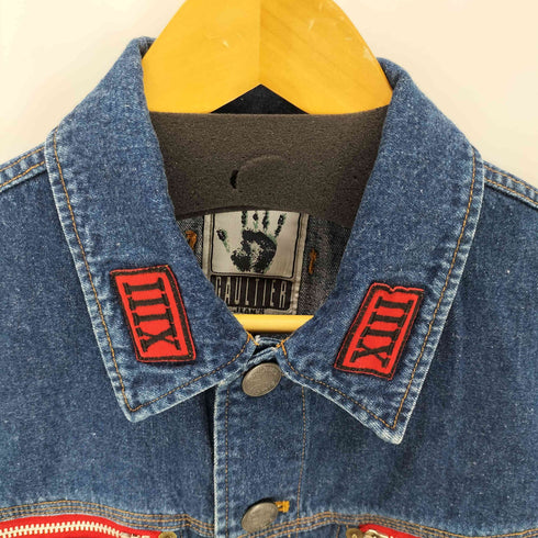 ジャンポールゴルチエ Jean Paul GAULTIER GAULTIER JEAN'S 90-00S デニムノースリーブワンピース レディース 40