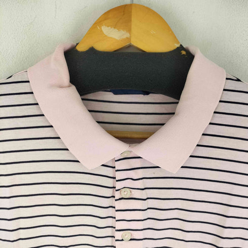 ポロゴルフラルフローレン POLO GOLF RALPH LAUREN スモールポニー刺繍 ボーダーポロシャツ メンズ JPN:XL