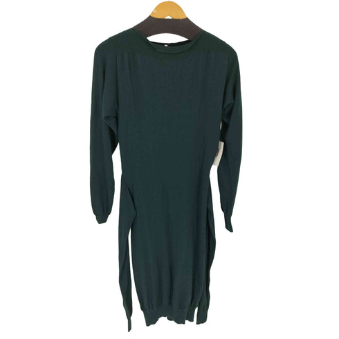 エムエムシックスメゾンマルジェラ MM6 Maison Margiela ドッキングライクウールニットワンピース レディース import:M