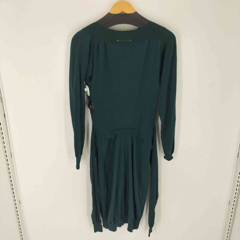 エムエムシックスメゾンマルジェラ MM6 Maison Margiela ドッキングライクウールニットワンピース レディース import:M