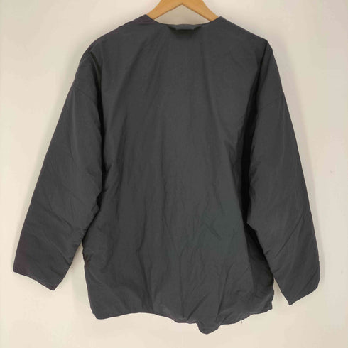 ムジラボ MUJI labo 撥水ポケッタブル リバーシブルダウンカーディガン メンズ L-XL