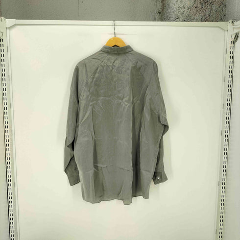 コムデギャルソンオム COMME des GARCONS HOMME 80S 田中オム AD表記なし シャイニー レーヨン シャツ メンズ