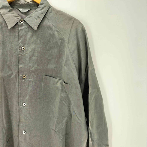 コムデギャルソンオム COMME des GARCONS HOMME 80S 田中オム AD表記なし シャイニー レーヨン シャツ メンズ
