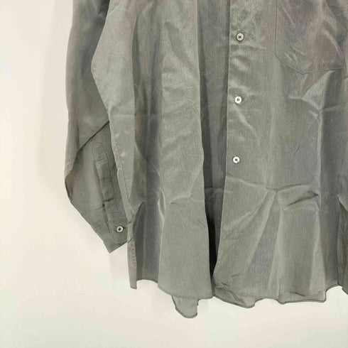 コムデギャルソンオム COMME des GARCONS HOMME 80S 田中オム AD表記なし シャイニー レーヨン シャツ メンズ
