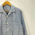 コムデギャルソンオム COMME des GARCONS HOMME AD2001 AD2001 製品洗い加工 総柄 開襟オープンカラー L/S ストライプ シャツ メンズ