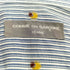 コムデギャルソンオム COMME des GARCONS HOMME AD2001 AD2001 製品洗い加工 総柄 開襟オープンカラー L/S ストライプ シャツ メンズ