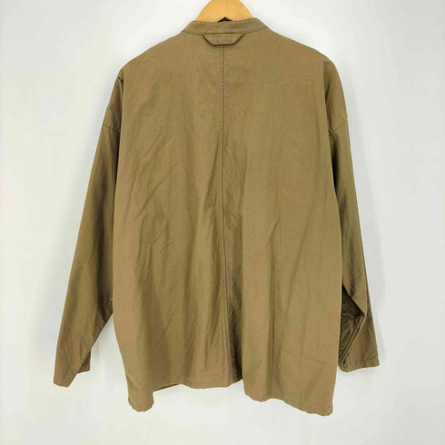 ムジラボ MUJI labo 太番手洗いざらしオックスリバーシブルシャツ メンズ L-XL