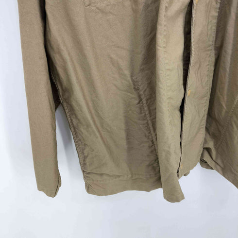 ムジラボ MUJI labo 太番手洗いざらしオックスリバーシブルシャツ メンズ L-XL