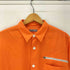 コムデギャルソンオム COMME des GARCONS HOMME 80-90S AD表記なし 田中オム ラバープリント加工 パッカブル ロゴ ナイロン L/S シャツ メンズ