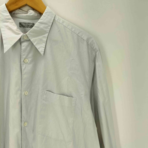 コムデギャルソンオム COMME des GARCONS HOMME 90S AD1992 田中オム ダブルカフス プレーン L/S シャツ メンズ