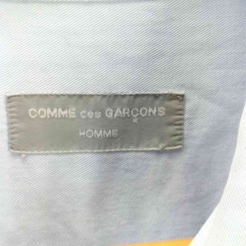 コムデギャルソンオム COMME des GARCONS HOMME 80-90S 田中オム L/S プレーン シャツ メンズ