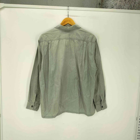 コムデギャルソンオム COMME des GARCONS HOMME 00S 製品洗い加工 開襟オープンカラー L/S チェック シャツ メンズ