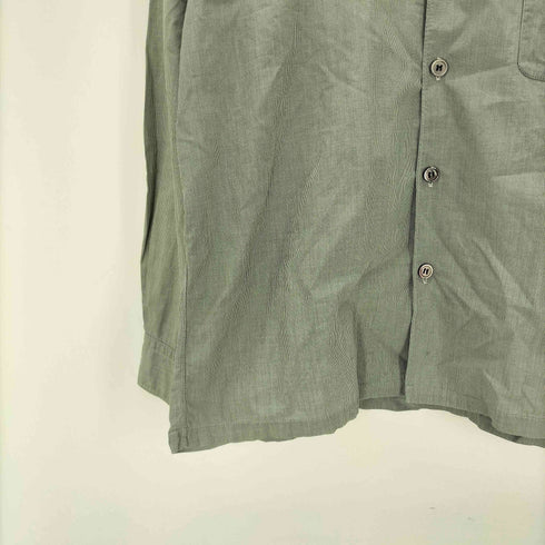 コムデギャルソンオム COMME des GARCONS HOMME 00S 製品洗い加工 開襟オープンカラー L/S チェック シャツ メンズ