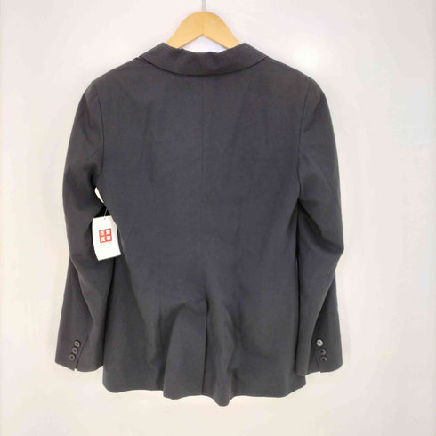 アニエスベー agnes b. PARIS 90s~00s 黒タグ パワーショルダー 4B テーラードジャケット レディース 3