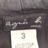 アニエスベー agnes b. PARIS 90s~00s 黒タグ パワーショルダー 4B テーラードジャケット レディース 3