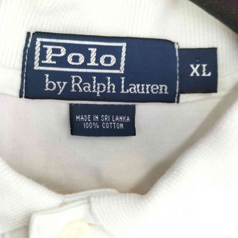 ポロバイラルフローレン Polo by RALPH LAUREN 90S スモールポニー刺繍 S/S ポロシャツ メンズ import:XL