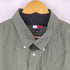 トミーヒルフィガー TOMMY HILFIGER ロゴ刺繍 S/S BDシャツ メンズ import:XXL